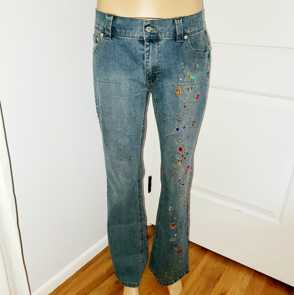 Destiny bejeweled jeans